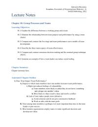 Management Chapter 10 Homework Depend The Attractiveness Or Unattractiveness The Prestige Thea Group Whole b Group Members c