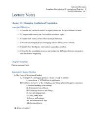 Management Chapter 11 Homework Conflict Resolution Strategies Used The Most Effective Self managed work Teams a Focus Content Interactions