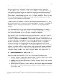 Marketing Chapter 1 Homework Opportunities for unethical behavior also confront the client or decision maker who requires research data