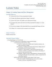 Management Chapter 15 Homework Communication And Fostering Innovation May Offset Morale Losses incurred Restructuring And Downsizing vi Stress