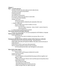 African slaves and European indentured servants