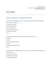 International Business Chapter 1 1 Management Loses Control Over The Firm Core Competencies Are Slowly Transferred Operations