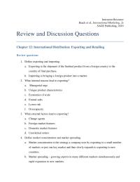 International Business Chapter 12 Homework Brazil Market Concentration There Are already Many Competitors The Market Concentration