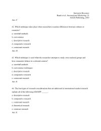 International Business Chapter 8 2 True False Ans 53 Objectivity Plays Key Role The Scientific Method True