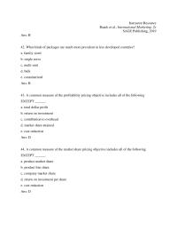 International Business Chapter 11 2 True False Ans 55 Situational Factors Can Affect Price Perceptions True False