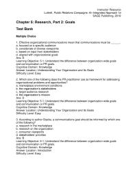 Communications Chapter 5 1 Ans Learning Objective 51 Understand The Difference Between Organization wide Goals And Communication
