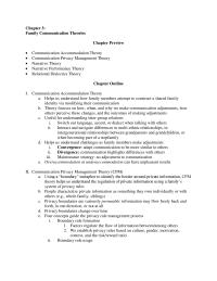 Communications Chapter 3 Homework How Might Outside Observer Analyze This Story Using Concepts From narrative Performance Theory