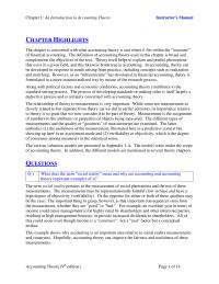 Accounting Chapter 1 Homework Prior The Enron World com Etc Scandals Would Have Said That Get firms Buy