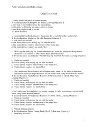 Communications Chapter 2 1 33 The More Perspectives You Have From Which Experience The Media The