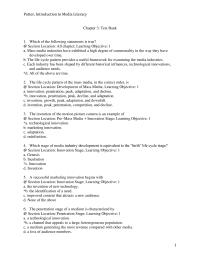 Communications Chapter 3 1 41 Explain How The Development The Mass Media Industries Can Understood Using