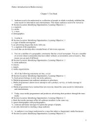 Communications Chapter 5 1 41 Explain Niche Audience And Give Examples Niche Audiences Answer Varies 42