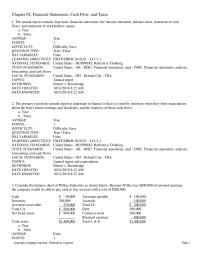 Finance Chapter 2 1 States Bus prog Reflective Thinking State Standards United States Disc Financial Statements Anal