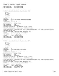 Finance Chapter 3 3 Lo 32 National Standards United States Bus prog Analytic State Standards United States