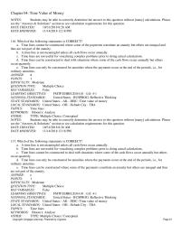 Finance Chapter 4 4 Please See The Answers Solutions Section See Calculation Requirements For This Question