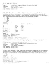 Finance Chapter 9 2 Under Some Special Circumstances Where Project Set Separate Entity Then Project Financing