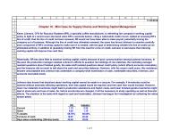 Finance Chapter 16 Homework See Ch16 Mini Case Show i What The Impact Higher Levels Accruals Such