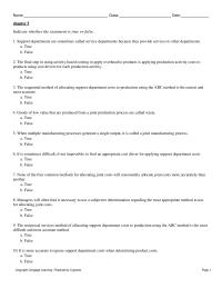 Accounting Chapter 5 Using The Sequential Method Pone Hill Company Allocates Janitorial Department Costs Based