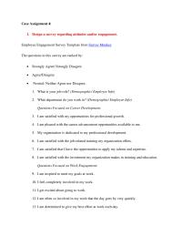 Employee Engagement Survey Template
