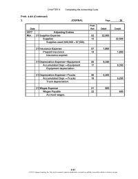 Accounting Chapter 4 Homework&nbsp;Arborvite Consulting Post-Closing Trial Balance Lakota Freight Co. Post-Closing Trial Balance