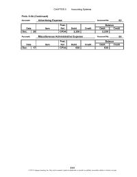Accounting Chapter 5 Homework&nbsp;The postings to the accounts receivable subsidiary and fees earned ledgers are automatic