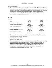 Accounting Chapter 9 Homework American Eagle Outfitters operates a specialty retail chain of stores that sells directly to individual consumers