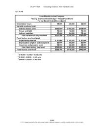 Accounting Chapter 23 Homework Output Measures cycle Time For Student Register For Classes number Times Course Unavailable number Separate