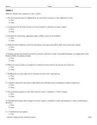 Accounting Chapter 1 1 Planning Recording Analyzing And Interpreting Financial Information 18 Equation Showing The Relationship Among