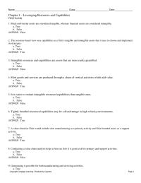 International Business Chapter 3 1 Ibm Example How Capabilities May Cease Add Value And Instead Become Core