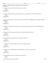 International Business Chapter 7 1 True 20 The More Tacit The Resources And Capabilities Are The Less