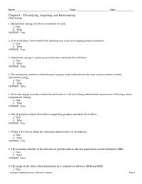 International Business Chapter 9 1 True False Answer False 22 Research Shows That The Linkage Between Product