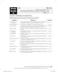 Accounting Chapter 6 Homework&nbsp;The length of time for which a business summarizes its financial information and reports its financial performance