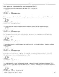 Graphics & Visualization Chapter 06 Answer False Link References Linking Workbooks 12 When You Use The Pointandclick