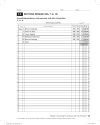 Accounting Chapter 9 Homework Journalizing purchases, cash payments, and other transactions Brown Company Holliman Industries