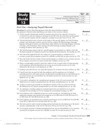 Accounting Chapter 13 Homework The payroll journal entry is based on the totals of the payroll register (A) Total Earnings column, each deduction column, and the Net Pay column (B) Total Earnings, Earnings Regular, Earnings Overtime