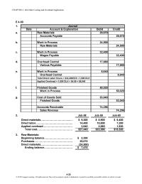 Accounting Chapter 4 Homework Multiple overhead rates often produce a more accurate assignment of overhead costs to jobs