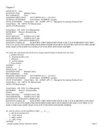 Accounting Chapter 5 Alpha Technology produces two products: a high end laptop under the label Excellent Laptops and an inexpensive desktop under the label Outstanding Computers
