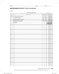 Accounting Chapter 20 Homework&nbsp;Less total cash paid during the month Equals cash balance on hand at the end of the month Checkbook balance on the next unused check stub