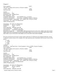Accounting Chapter 6 Eclypso Inc. manufactures a product that passes through two processes: mixing and molding