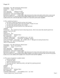 Accounting Chapter 10 The materials price variance may encourage the purchasing department to buy in smaller quantities to reduce inventories