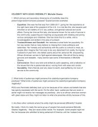 Discussion About Credibility