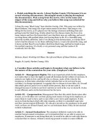 Clauses And Articles