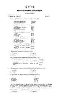 Accounting Review And Tutorial Services