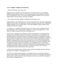 Business Ethics Chapter 4 Homework Case Chipotles Struggle With Food Safety What Are The Ethical Issues This