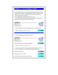 International Business Chapter 4 Homework How Much Would Transnational Corporation Nigeria s Stock Price Increase share Price Rose From