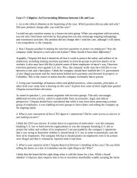 Business Ethics Chapter 17 Homework Us Law Fund Terrorist Organizations Was The Company Breaking Us Law To protect