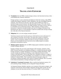 International Business Chapter 11 Homework This May Increase Profits But Also Increases Risks The M ne must Understand That
