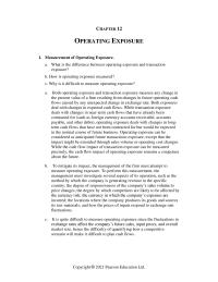 International Business Chapter 12 Homework Consider The Case Where Purchasing Power Parity Is temporarily Disequilibrium Although The Disequilibrium