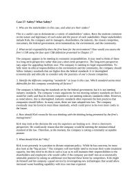 Business Ethics Chapter 27 Homework However as Noted Above This Shortsighted Industry Standards Often Represent The Best Practices