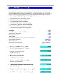 International Business Chapter 13 Homework Uk Subsidiary The London Stock Exchange using The Assumptions The Different Advisors Shown