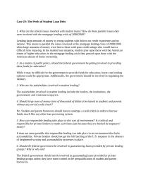 Business Ethics Chapter 29 Homework Private Lenders Should Not Get The Full Backing The Us Taxpayer The